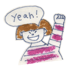 [LINEスタンプ] フレンチボブリナ 