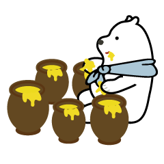 [LINEスタンプ] baby-bear