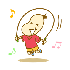 [LINEスタンプ] なわとび小助 コスケくん fetchpriority=high
