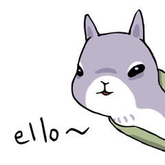 [LINEスタンプ] Two squirrels