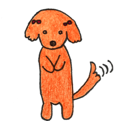 [LINEスタンプ] ミニチュアダックスのななのまいにち