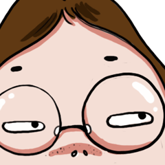 [LINEスタンプ] HUAGLOM