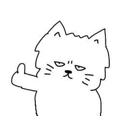 [LINEスタンプ] ネコのモップ2