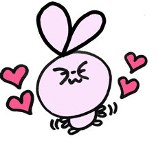 [LINEスタンプ] pyon daily