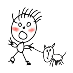 [LINEスタンプ] R,rakugaki