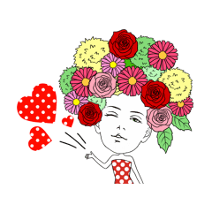 [LINEスタンプ] マジュ子とジュジュ子