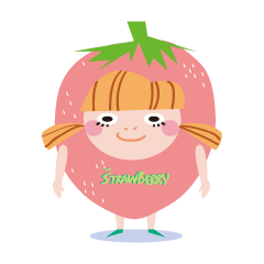 [LINEスタンプ] Me ＆ Strawberry