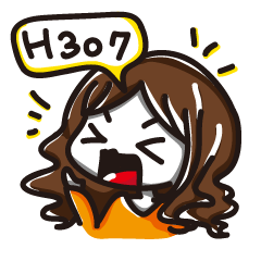 [LINEスタンプ] H307 turn to the monsters