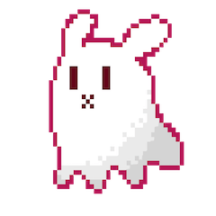 [LINEスタンプ] ra-bit ghost