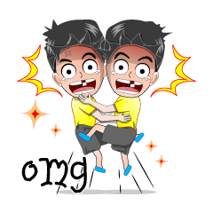 [LINEスタンプ] Young Boy＆Boy BNG