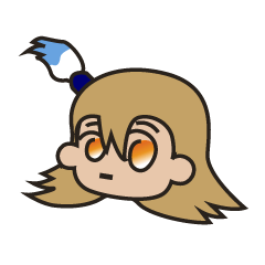[LINEスタンプ] 筆子ちゃん