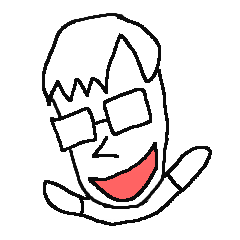 [LINEスタンプ] 真面目系メガネ男子