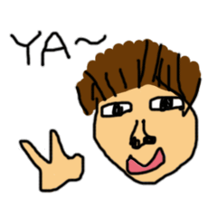 [LINEスタンプ] Cute graffiti