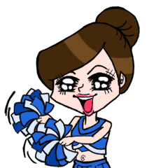 [LINEスタンプ] Beautiful girl - chatter endlessly-2