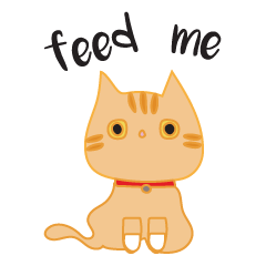 [LINEスタンプ] catty cat Ver1