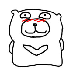 [LINEスタンプ] momo bear Work