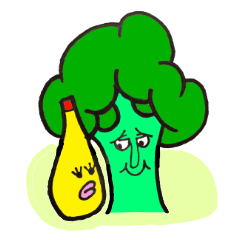 [LINEスタンプ] ブロッコリー前田とマヨちゃん