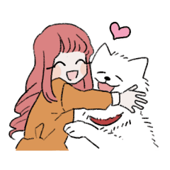 [LINEスタンプ] Sally and Eli
