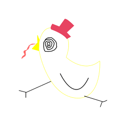 [LINEスタンプ] Chicken chic