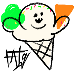 [LINEスタンプ] ファットクリーム