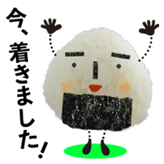 [LINEスタンプ] 時間がない！時のおむすびスタンプ