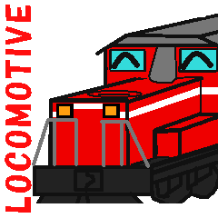 [LINEスタンプ] 鉄道スタンプ 機関車シリーズ その5