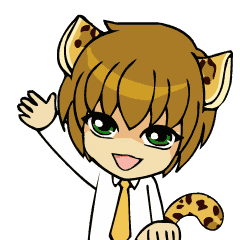 [LINEスタンプ] Leopard-Meow every day. (animation)