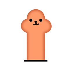 [LINEスタンプ] Cute Hot dog-Gophersの画像（メイン）
