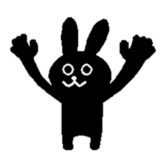 [LINEスタンプ] ウサギのうーちゃん