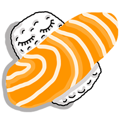 [LINEスタンプ] 寿司花