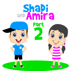 [LINEスタンプ] Shadi and Amira Part 2