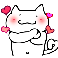 [LINEスタンプ] おとぼけねこさん