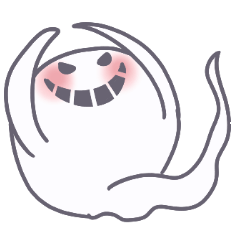 [LINEスタンプ] オバケのゆーじろー