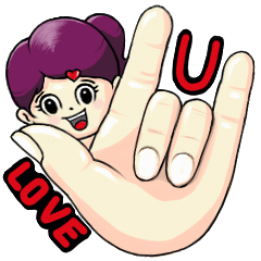 [LINEスタンプ] Show TOFU's Sister