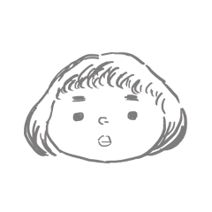 [LINEスタンプ] The self-portrait of maiden