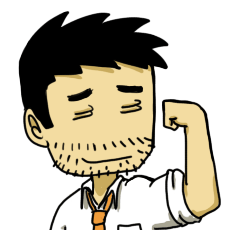 [LINEスタンプ] Life's hard Dad