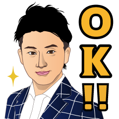 [LINEスタンプ] 株式会社H4 似顔絵スタンプ ver.1