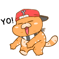 [LINEスタンプ] YoYo Cat