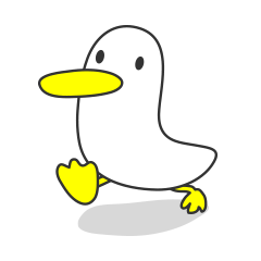 [LINEスタンプ] ducky darling