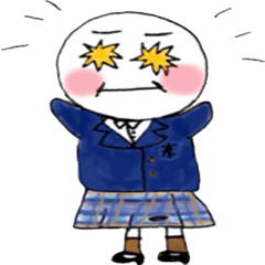 [LINEスタンプ] 栄子ちゃんは意気消沈