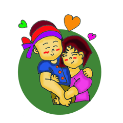 [LINEスタンプ] Num Noi Banna