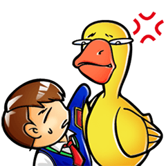 [LINEスタンプ] HUN'NY FUNNY！！