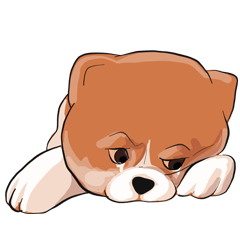 [LINEスタンプ] pommy dog