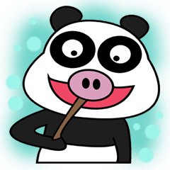 [LINEスタンプ] Sassy panda v.2