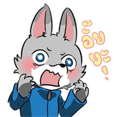 [LINEスタンプ] Wolfda
