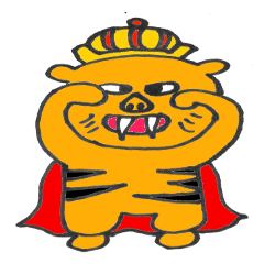 [LINEスタンプ] ねこキングと仲間たち