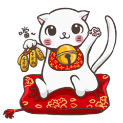 [LINEスタンプ] New-Scottish Fold-White Rabbit2
