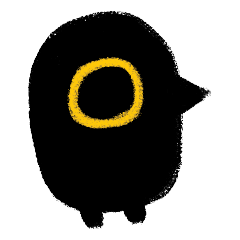 [LINEスタンプ] Little Raven