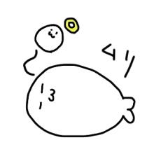 [LINEスタンプ] 丸いあざらしさん