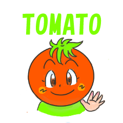 [LINEスタンプ] トマトちゃん＆ベジフル☆キッズ！の画像（メイン）